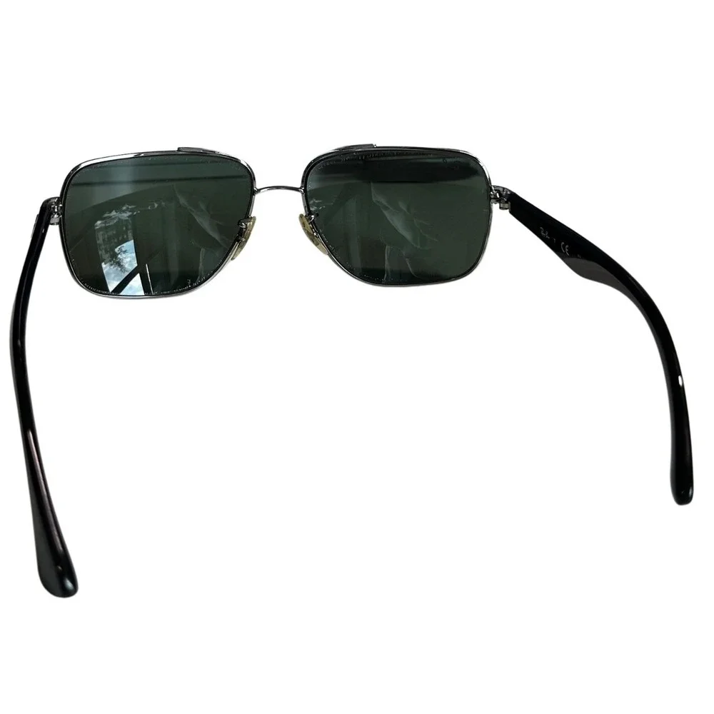 Ray-Ban Sunglasses Men Double Brow Bar Classic 60mm Metal RB3483 Gunmetal